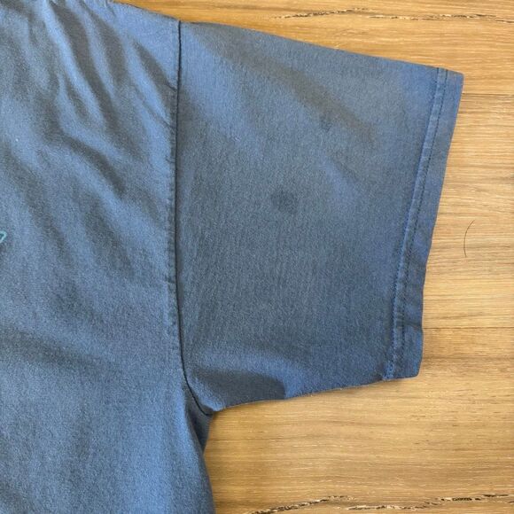 Vintage Y2K George Jones The Rock 2002 Blue Tour Shirt Size XXL Country Possum - Picture 7 of 8